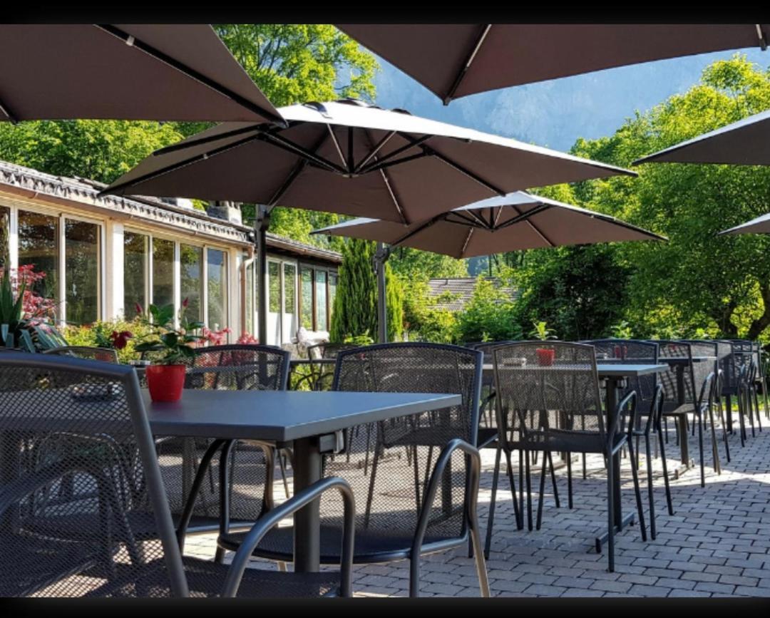 Restaurant Les Verines Chamoson Ngoại thất bức ảnh